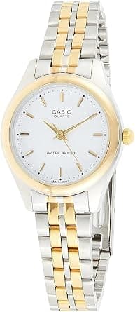 Casio Casual Watch Analog Display Quartz For Women Ltp-1094E-1A - متتبع أسعار Amazon.sa