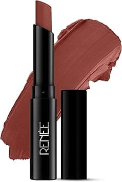 RENEE Very Matte Lipstick - Bare Mocha, Intense Color Pay Off, Full Coverage, Long Lasting & Weightless, Easy Glide Formula With Velvety Finish, Suitable for All Occasion, Ideal For Gifting on Amazon.ae - Price Tracker