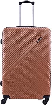 Vizro Series 1 Piece Durable Lightweight Cabin Size 20 inches Carrying 10KG Material-ABS 4 Wheels Hardsided Travel Suitcase - Orange on Amazon.ae - Price Tracker