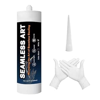 Seam Sealer Automotive, Paintable Quick-Set Polyurethane Sealant, Automotive Seam Sealer White, Suitable for Metal Surfaces Such As Cars and Trucks (10 Oz) على Amazon.ae - متتبع الأسعار