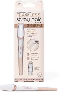 Finishing Touch Flawless Stray Hair Remover, Precise Micro-Blade Hair Removal Tool, Designed to Painlessly Cut Stray Hairs from Chin and Lips to Fingers and Toes, for All Skin Types on Amazon.ae - Price Tracker