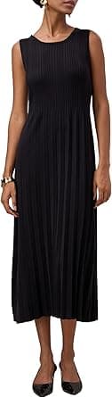 Amoretu Pleated Dress for Women Tank Knit Maxi Swing Formal Crewneck Old Money Wool Dresses on Amazon.ae - Price Tracker