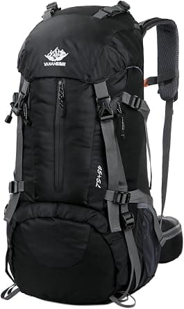 Esup 50L Hiking Backpack Men Camping Backpack with rain cover 45l+5l Lightweight Backpacking Backpack Travel Backpack on Amazon.ae - Price Tracker