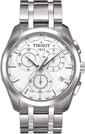 Tissot Mens Quartz Watch, Analog Display and Stainless Steel Strap - T035.617.11.031.00 - Amazon.ae Price Tracker
