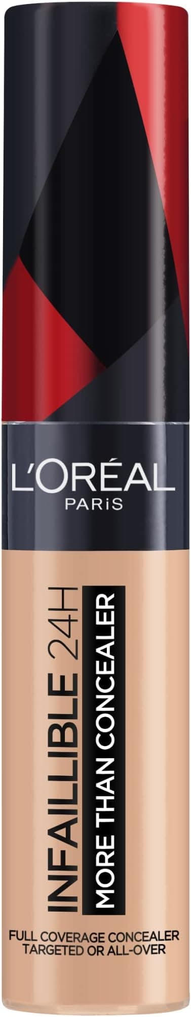 L’Oréal Paris L’Oréal Paris Concealer, Full Coverage, Longwear with a Matte Finish, Infallible 24H More Than Concealer, 326 neutral (Packaging May Vary) on Amazon.ae - Price Tracker