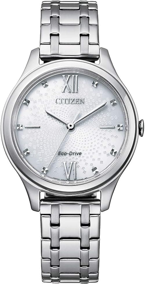 Citizen Women's Analogue Eco-Drive Watch with a Stainless Steel Band on Amazon.ae - Price Tracker