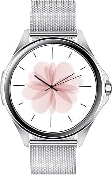 SEEKEN Gravity Gleam Smartwatch for Women | Long Battery Life | Amoled Display | IP67 Water Resistance | Premium Smartwatches. (Light Grey) على Amazon.ae - متتبع الأسعار