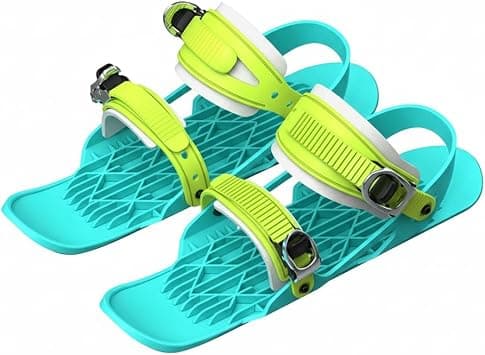 Mini Short Ski Skates for Snow, Adjustable Snow Skates for Winter Shoes, Portable Snow Blades for Skiing & Ice Skating, Durable Snowskates for Adults, Compact Ski for Outdoor Sports on Amazon.ae - Price Tracker