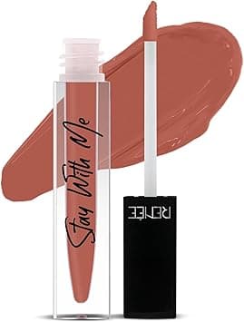 RENEE Stay With Me Matte Lipstick - Creme Of Caramel l Transfer Proof, Smudge & Waterproof | Long Stay l Highly Pigmented l Velvety, Matte Finish l Enriched with Vitamin E l Travel Friendly l 5 ml - Amazon.ae Price Tracker