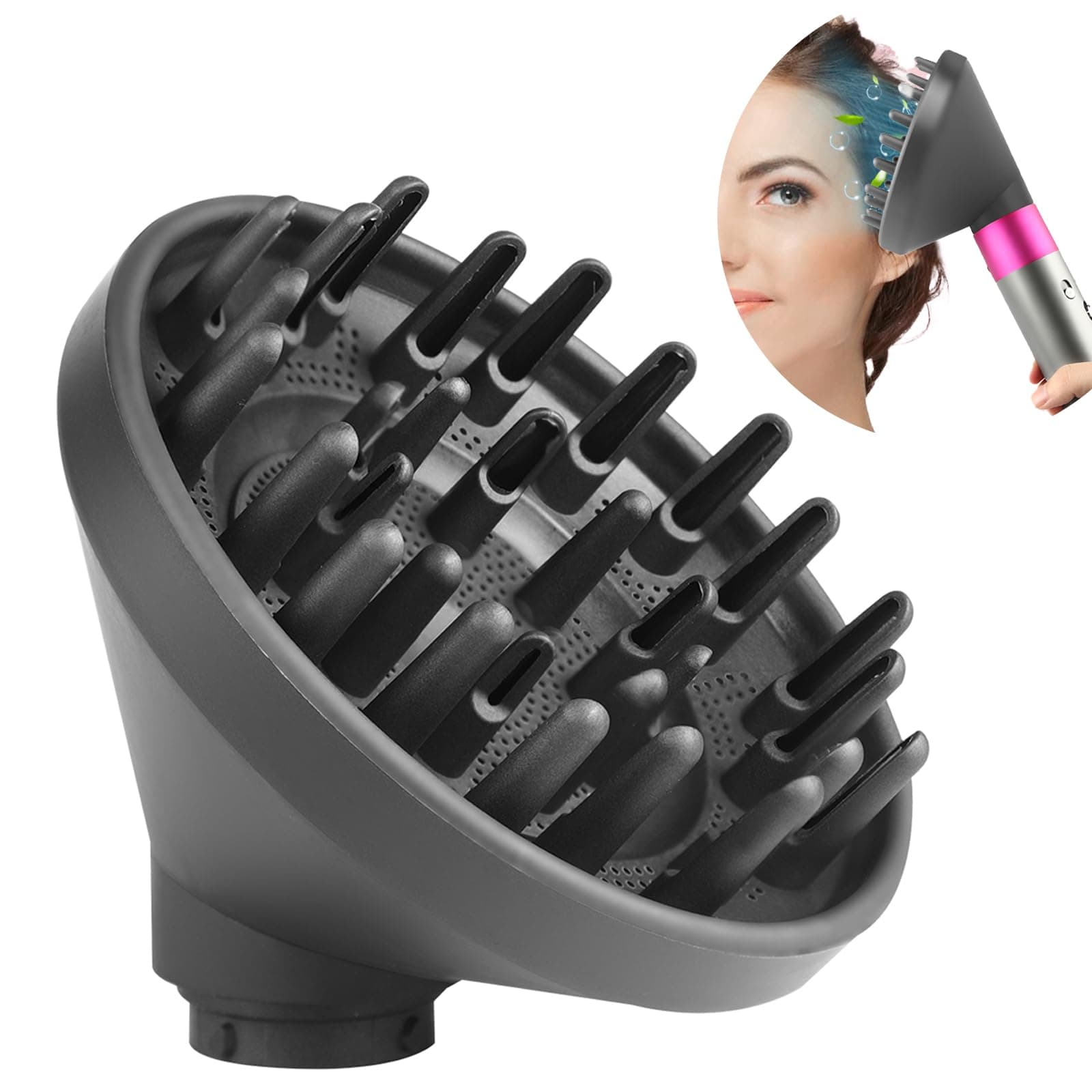 Dxyue Diffuser Attachment for Dyson Airwrap Styler HS01 HS05, Converting Your Air Wrap Styler to A Hair Dryer on Amazon.ae - Price Tracker
