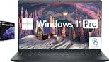 Dell Inspiron Touchscreen Laptop, 15.6" Business & Student Laptop Computer, Windows 11 Pro Laptop 16GB RAM 1TB SSD, Intel i5-1155G7 Processor, Full HD IPS Display, Numeric Keypad, Carbon Black - متتبع أسعار Amazon.sa