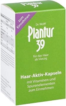 Plantur 39 Active Hair Capsules with vitamins & trace elements I For women over 40 I Biotin and Vitamins | Nutritional Supplement for Healthy Hair & Scalp I Made in Germany | 60 Capsules on Amazon.ae - Price Tracker