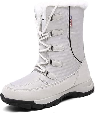 Women?s Snow Boots Plus Fleece Warm Non-Slip Waterproof Outdoor Winter Ski Insulated High-Top Hiking Boots on Amazon.ae - Price Tracker