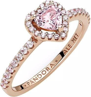 Pandora, Women’s Sterling silver Cubic Zirconia Ring, Rosa on Amazon.ae - Price Tracker
