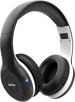 EarFun Kids Bluetooth Headphones, K2 Kids Headphones with Volume Limited, 40H Playtime, Bluetooth 5.4 Headphones with Mic, Stereo Sound, Foldable Over-Ear Headphones for Kids/School/Travel/PC, Black على Amazon.ae - متتبع الأسعار