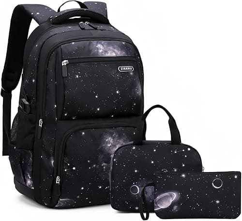 Galaxy Backpacks for Boys School Bags Capacity Elementary Bookbags on Amazon.ae - Price Tracker