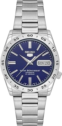 Seiko SNKD99K1 5 Automatic Mens Analog Blue Business Automatic on Amazon.ae - Price Tracker