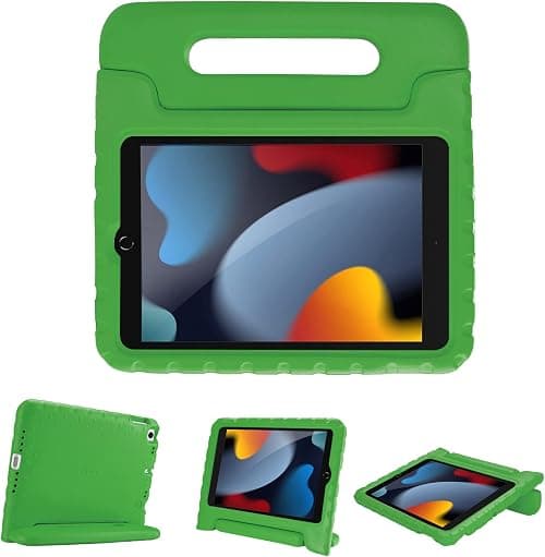 ProCase Kids Case for iPad 10.2 inch 9th 2021/ 8th 2020/ 7th 2019/ iPad Air 10.5" 2019/ iPad Pro 10.5, Shockproof Convertible Handle Stand Cover Light Weight Kids Friendly Case for iPad 9/8/7 -Green | iPad Pro 10.5 Shockproof Lightweight Children Case with Convertible Handle Stand 2021 on Amazon.ae - Price Tracker