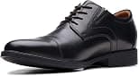 Clarks mens Whiddon Cap Oxford, Black Leather - 10.5 / 44 EU - Best Deal Finder