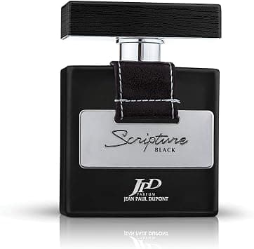 Jean Paul Dupont (JPD) Scripture Black - Long Lasting Perfume for Men - with Leather, Citrus and Lavender notes - Eau de Toilette 100ml على Amazon.ae - متتبع الأسعار