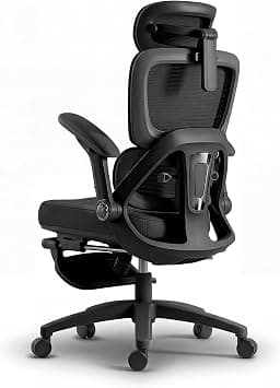 LIWEGHT Ergonomic Office Chair Breathable 4D Armrest（Black） on Amazon.ae - Price Tracker