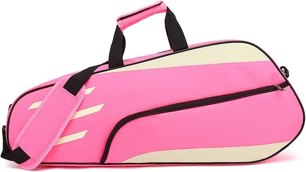 Racket Bag Badminton Racket Bag,double Shoulder And One Shoulder Backpack For Men And Women,net Badminton Racket Bag Thickened Korean Version For Students,can Accommodate 3 Badminton Rackets - دليلك لأفضل العروض