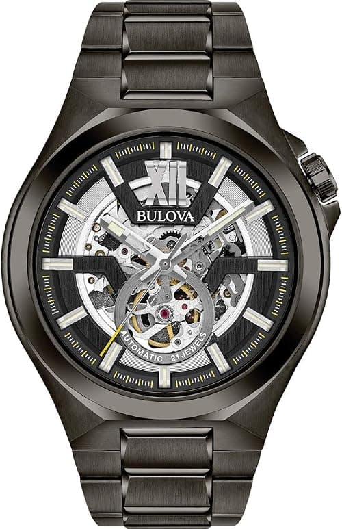 Bulova Men's Watch, Automatic - 98A178 on Amazon.ae - Price Tracker
