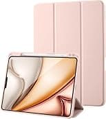 Palkitsee Case Compatible with iPad Pro 11 2022/2021/2020 Case/iPad Pro 11 Case Pro 11 Inch with Pencil Holder, Trifold Stand Protective Case Supports 2nd Gen iPencil Charging, Auto Sleep/Wake, Pink - Best Deal Finder