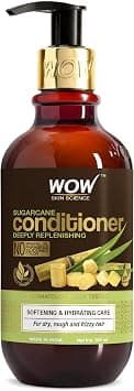 WOW Skin Science Sugarcane Conditioner For Dry, Frizzy and Damaged Hair - 300ml على Amazon.ae - متتبع الأسعار