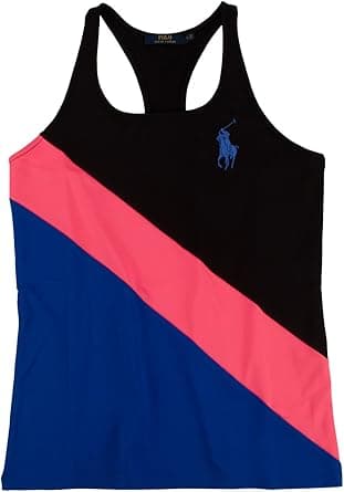 Polo Ralph Lauren Women's US Open Color-Blocked Racerback Logo Tank-BM-L on Amazon.ae - Price Tracker