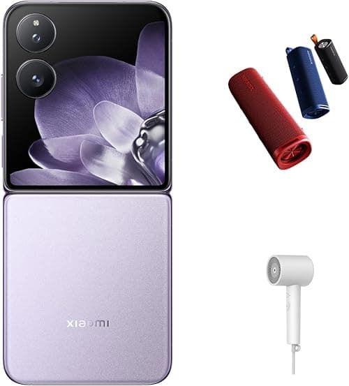 Xiaomi Mix Flip 5G Mobile,Purple (12GB RAM+512GB) |Snapdragon® 8 Gen 3| 6.86" + 4.01" 120Hz dual display| 4780mAh battery| Leica Dual Camera 50+50, 32MP Front camera| Free outdoor speaker + Hair Dryer on Amazon.ae - Price Tracker