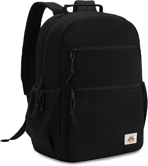 School Bag for Teen,Vaschy Lightweight Water Resistant Kids Toddller Backpack Boys Girls Plain Color-block Kids Bookbag Daypack with Two Sizes على Amazon.ae - متتبع الأسعار