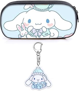 G-Ahora Anime Pencil Case Anime Stationery Large Capacity Pencil Bag School Supplies with Kitty Keychain (C-A) on Amazon.ae - Price Tracker