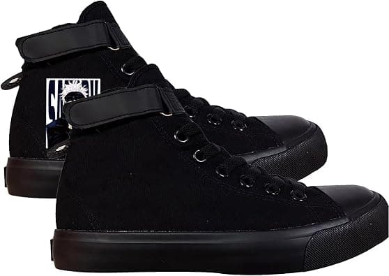 Anime MHA Shoes Unisex Canvas Sneakers High Top Lace ups Bakugou Katsuki Todoroki Shoto Hawks Dabi Shoes on Amazon.ae - Price Tracker