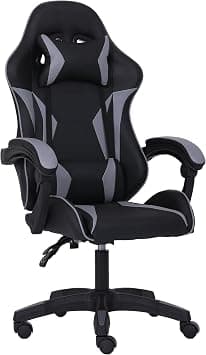 Millhouse Sport Desk Chair with Adjustable Lumbar Support and Head Pillow, X3577 (Grey) on Amazon.ae - Price Tracker