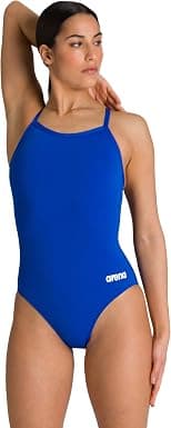 Arena womens Arena Women's Light Drop Open Back One Piece Solid Team Swimsuit One Piece Swimsuit - Best Deal Finder