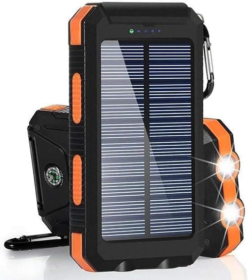 Solar Power Bank 20000mAh USB C Portable Charger mini Small Solar Panel Power Station,Fast Charging Cell Phone Delivery for iphone 17-12 Series,Samsung,laptop power bank,Gift for Men Women and More on Amazon.ae - Price Tracker