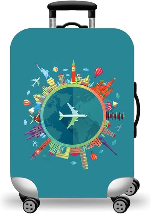 WUJIAONIAO - Protective Travel Luggage Cover 18-32 inch على Amazon.ae - متتبع الأسعار