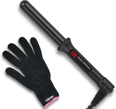 ENZO Milano 25mm (1 Inch) Clipless Ceramic Curling Iron/Curling Wand on Amazon.ae - Price Tracker