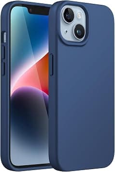 JETech Silicone Case for iPhone 14 6.1-Inch, Silky-Soft Touch Full-Body Protective Phone Case, Shockproof Cover with Microfiber Lining (Cobalt Blue) على Amazon.ae - متتبع الأسعار