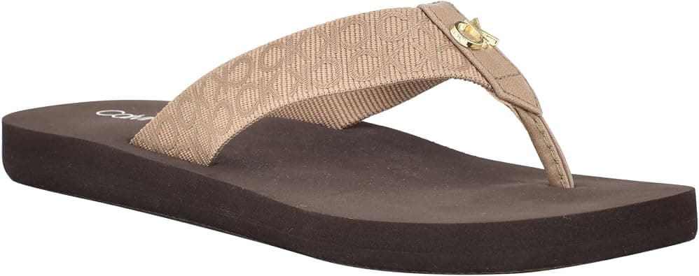 Calvin Klein Caluha womens Flip-Flop - Best Deal Finder