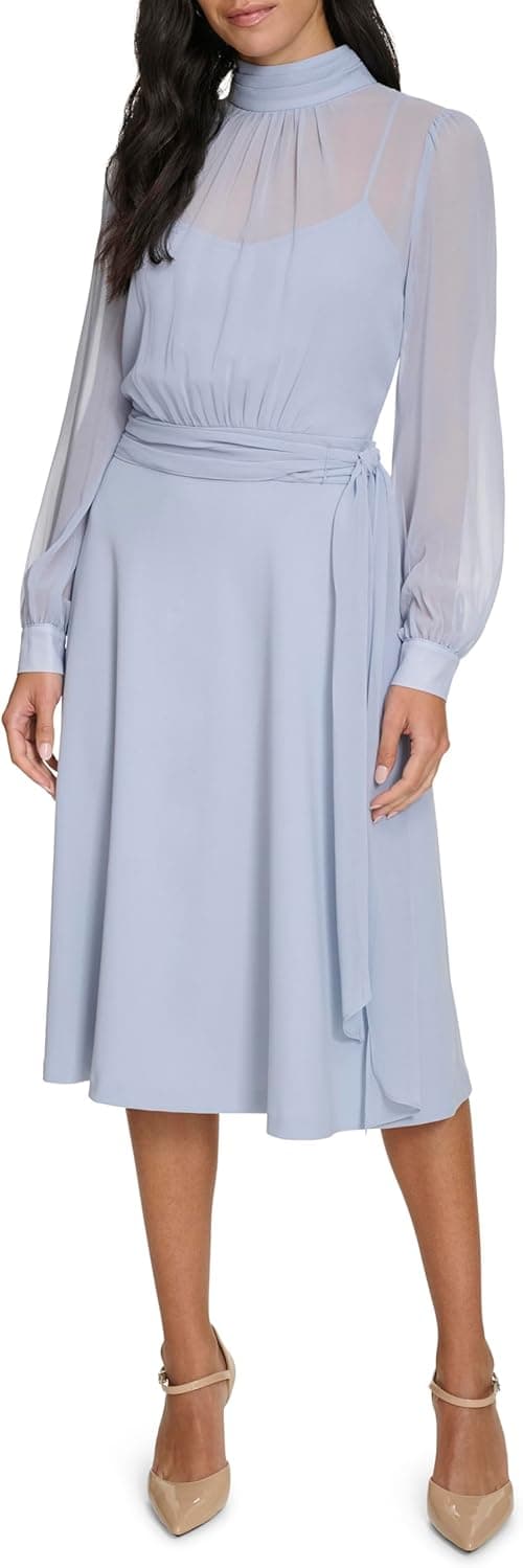 Calvin Klein womens Formal Career Midi Dress Dress on Amazon.ae - Price Tracker