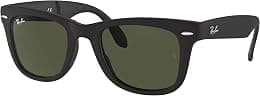 Ray-Ban RB4105 Folding Wayfarer Square Sunglasses - متتبع أسعار Amazon.sa