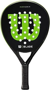 Wilson Padel Racket Blade Junior v2, Fibreglass, 300 g, Head Size: 439 cm², Black/Neon Green - Amazon.ae Price Tracker