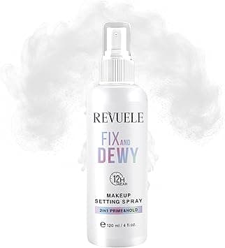 Revuele Makeup Setting Spray Fix and Dewy 2 in 1 Prime & Hold 120ml on Amazon.ae - Price Tracker