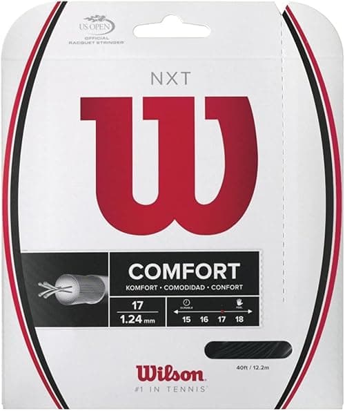 Wilson NXT 17g String, Colour Black on Amazon.ae - Price Tracker