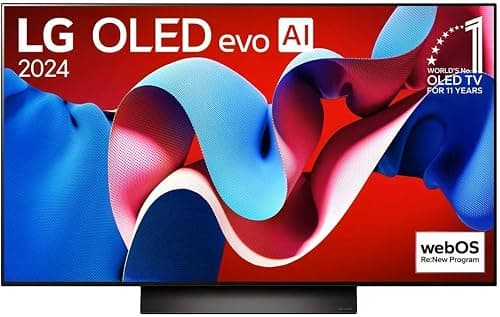 LG Evo OLED48C4 OLED TV 121 cm 4K UHD Smart TV 2024 Black and Brown على Amazon.ae - متتبع الأسعار