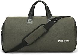 Convertible Garment Bag with Shoulder Strap, Modoker Carry on Garment Duffel Bag for Men Women - 2 in 1 Hanging Suitcase Suit Travel Bags - Best Deal Finder