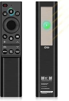 BN59-01357A Solar TV Remote Replacement for Samsung Smart TV Remote Control with Voice and Rechargeable Solar, The Frame Neo QLED 4K/8K UHD Smart TVs - متتبع أسعار Amazon.sa