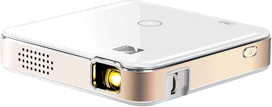 KODAK Luma 150 Tragbarer Projektor - Wiederaufladbarer 1080p HD LED DLP-Projektor - Eingebauter Lautsprecher, HDMI, USB und Micro SD - Kompatibel mit iOS- und Android-Geräten on Amazon.ae - Price Tracker
